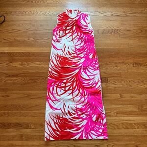 Vintage liberty house tropical Hawaiian fitted dress 10